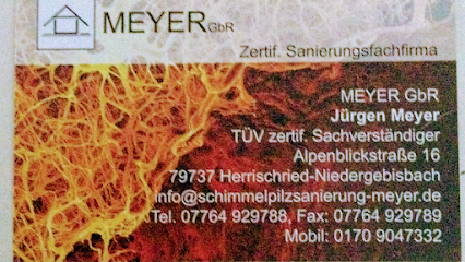 Meyer GbR Zertif. Sanierungsfachfirma Zertifizierter Bauschadenbewerter Dekra Geprüft