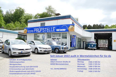 TÜV Prüfstelle Wermelskirchen, Gutachterbüro